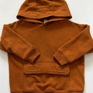 Carter's Hooded Pullover Sweatshirt in Burnt Orange